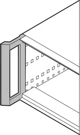 Produktfoto 1 von nVent SCHROFF Griff, Griff für Gehäuse, Aluminium