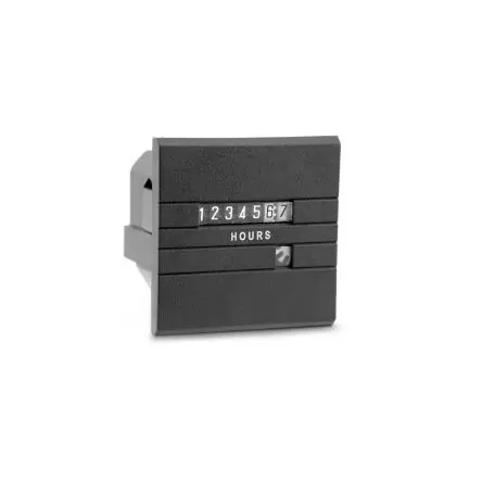 Produktfoto 1 von Trumeter 711 Stundenzähler Zähler Analog Keine Rückstellung 7-stellig 115V ac