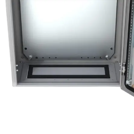 Produktfoto 1 von nVent HOFFMAN Schirmanschlussplatte Weichstahl IP53 AFV 128 mm 442mm
