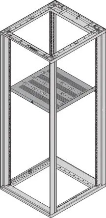 Produktfoto 1 von nVent SCHROFF Novastar Ablagefach, Stahl x 1000 mm