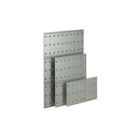 Produktfoto 1 von nVent SCHROFF Edelstahl Frontplatte 6 U Belüftet Abgeschirmt 415 mm 415mm