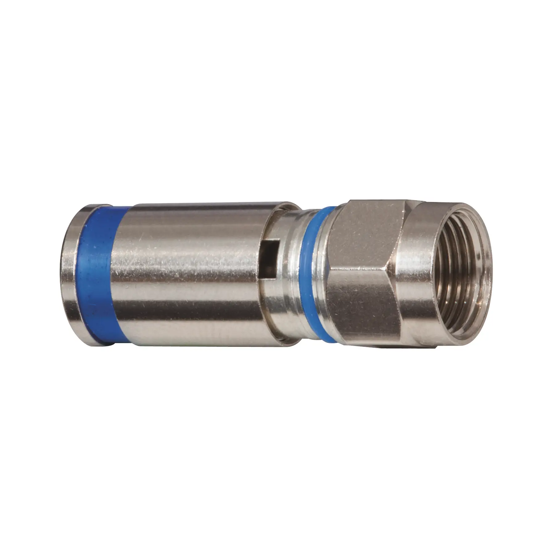 Produktfoto 1 von Klein Tools Buchse Koaxialsteckverbinder F-Steckverbinder, Kabel, für RG6-Kabel Crimpbefestigung, Gerade