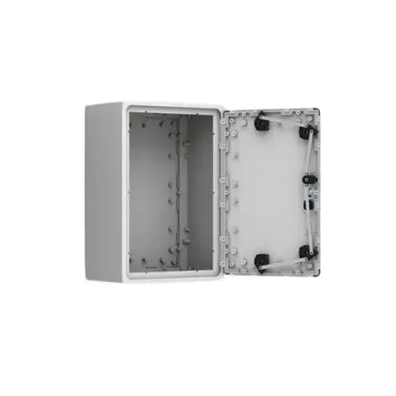 Produktfoto 1 von nVent HOFFMAN UDP Wandanschlusskasten Hellgrau IP65 Transparente Tür, HxBxT 1000 mm, 500 mm x 320 mm