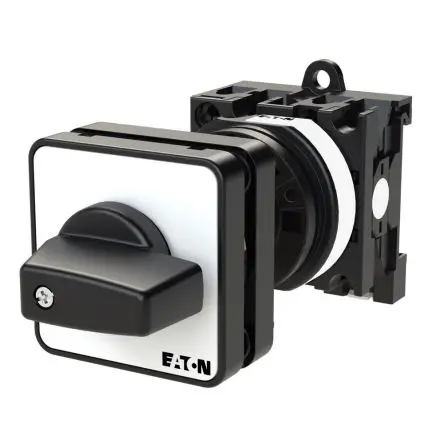 Produktfoto 1 von Eaton Eaton Moeller Series T0 Nockenschalter 20 A, 3-phasig, 2-Stufen Drehen Schraube, 90 °-Wurfwinkel