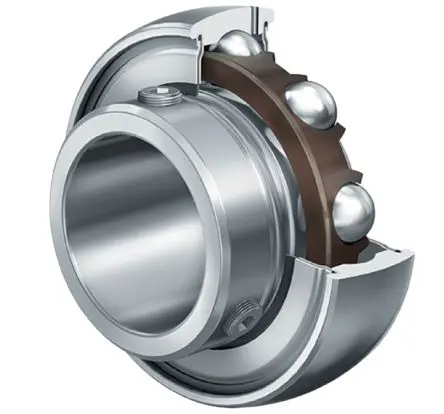 Produktfoto 1 von INA Lagereinsatz 47 mm Außen-ø , Innen-Ø 20 mm, Traglast 6600 N