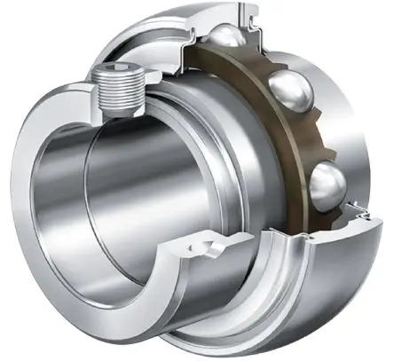 Produktfoto 1 von INA Lagereinsatz 110 mm Außen-ø , Innen-Ø 50 mm, Traglast 38000 N