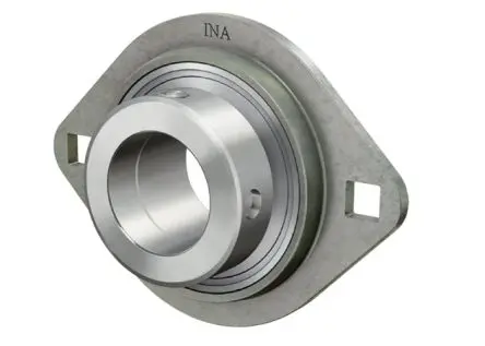 Produktfoto 1 von INA 2-Loch Flanschlager-Einheit aus Stahlblech, Innen-Ø 20 mm, 66mm x 90.5 mm
