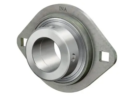 Produktfoto 1 von INA 2-Loch Flanschlager-Einheit aus Stahl, Innen-Ø 20 mm, 66mm x 90.5 mm