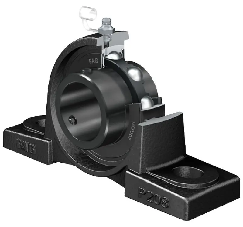 Produktfoto 1 von FAG Stehlagergehäuse aus Gusseisen x 241 mm, Innen-Ø 60 mm