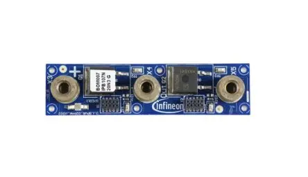 Produktfoto 1 von Infineon KIT_LGPWR_BOM007 Stromplatine, Stromplatine MOSFET, für Demoboards mit Niederspannungsantrieben mit
