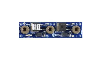 Produktfoto 1 von Infineon KIT_LGPWR_BOM008 Stromplatine, Stromplatine MOSFET, für Demoboards mit Niederspannungsantrieben mit