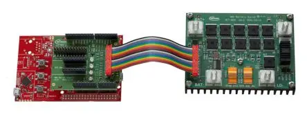 Produktfoto 1 von Infineon 2ED4820-EM Entwicklungsbausatz Spannungsregler, R48VBATTSWITCH10TOBO1 Schutzfunktionen, für 2ED4820-EM
