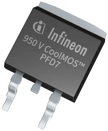 Produktfoto 1 von Infineon iPB Typ N-Kanal, Oberfläche MOSFET Erweiterung 950 V / 13.3 A, 3-Pin TO-263