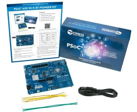 Produktfoto 1 von Infineon Entwicklungskit für CYW43012, WLAN, Bluetooth