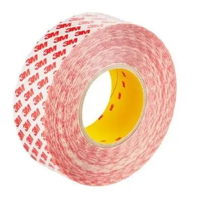 Produktfoto 1 von 3M GPT-020 Kunststoff-Klebeband doppelseitig, Klar, 90 °C bis 160 °C, Stärke 0.2 mm Acrylat, 50mm x 50 m