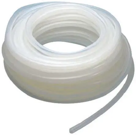 Saint-Gobain Flexibler Schlauch, Ø 9 mm 13 mm Außen-ø Klar Silikon 0.4 bar x 25 m