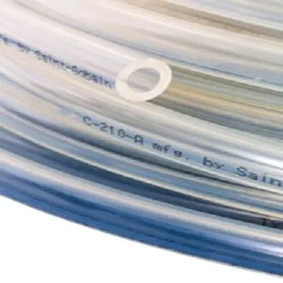Produktfoto 1 von Saint-Gobain Versilon™ C-210-A Flexibler Schlauch, Ø 8mm 11.2mm Klar TPU Übertragung 2,48 bar für Kraftstoff & Öl x 30m