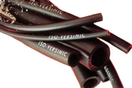 Produktfoto 1 von Saint-Gobain Flexibler Schlauch, Ø 8 mm 11 mm Außen-ø  Schwarz Fluorelastomer 0.6 bar x 25 m