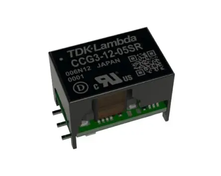 Produktfoto 1 von TDK-Lambda CCG Isolierter DC/DC-Wandler, 15V dc OUT / 0.05 A 36V dc