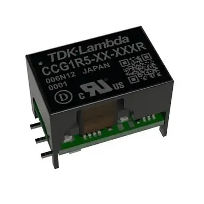 TDK CCG DC/DC-Wandler, isoliert 1.5W 24 V dc IN, 12V dc OUT Oberflächenmontage 1.5kV dc isoliert