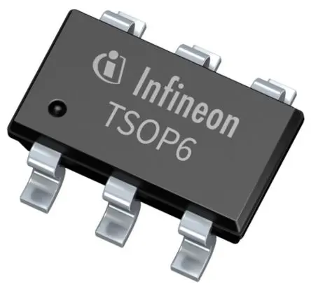 Produktfoto 1 von Infineon Typ P-Kanal, Oberfläche MOSFET Erweiterung 20 V / 6 A, 6-Pin TSOP
