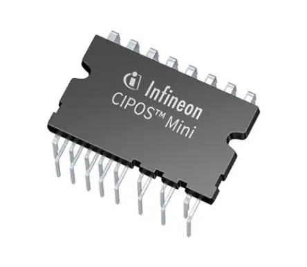 Produktfoto 1 von Infineon Intelligentes Leistungsmodull 3-phasig, 20 kHz, 21.8 W, DIP, 24-Pin, 18.5V, Permanentmagnetanker, AC, CIPOS