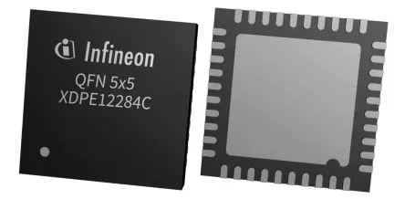 Produktfoto 1 von Infineon Leistungskontrollschalter 40-Pin 2 Ausg. VQFN