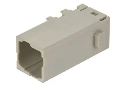 Produktfoto 1 von HARTING HAN Stromversorgungssteckverbinder in robuster Ausführung Kabel 16A Crimpbefestigung Stecker 4-polig, 400V