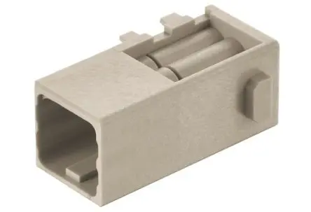 Produktfoto 1 von HARTING HAN Stromversorgungssteckverbinder in robuster Ausführung Kabel 10A Crimpbefestigung Stecker 6-polig, 250V