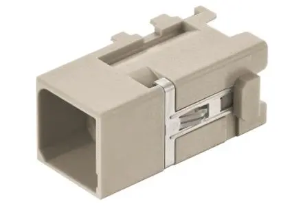 Produktfoto 1 von HARTING HAN Stromversorgungssteckverbinder in robuster Ausführung 4A Crimpbefestigung Stecker 1-polig, 32V