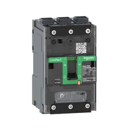 Produktfoto 1 von Schneider Electric ComPact ComPacT NSXm, Kompaktschutzschalter 3-polig, 25A / Abschaltvermögen 25 kA