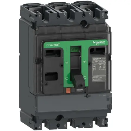 Produktfoto 1 von Schneider Electric ComPacT NSX Trennschalter / 3-polig 160 A 160A Umschlossen