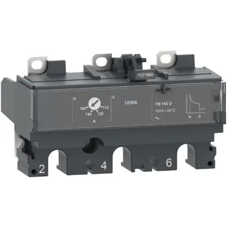Produktfoto 1 von Schneider Electric ComPacT New Generation ComPacT NSX, Leitungsschalter-Zubehör 3-polig, 160A