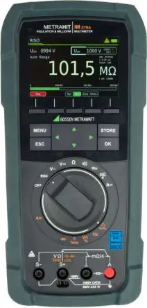 Produktfoto 1 von Gossen Metrawatt METRAHIT IM XTRA BT Tragbar Digital Multimeter Echteffektivwert, CAT III, CAT IV, 3.1 GΩ