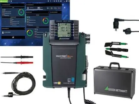 Produktfoto 1 von Gossen Metrawatt XTRA IQ Master Package Multifunktionsprüfgerät 2-Draht, 3-Draht Automatischer FI Test Ohne Auslösung FI
