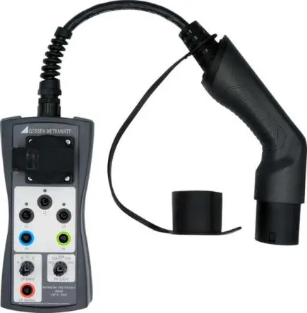 Produktfoto 1 von Gossen Metrawatt METRALINE PRO-TYP EM EV-Ladegeräte-Prüfadapter Typ-2-Stecker 795 g