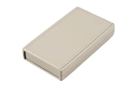 Produktfoto 1 von Hammond Serie RH3145 Tragbares Gehäuse, Kunststoff, 80 mm, 145 mm, H. 25 mm, Hellgrau
