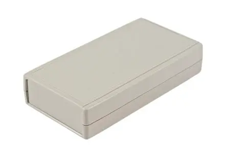 Produktfoto 1 von Hammond Serie RH Tragbares Gehäuse, Kunststoff, 100 mm Eingebautes Batteriefach, 190 mm, H. 40 mm, Hellgrau