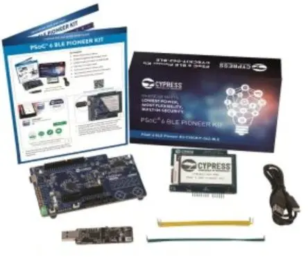 Produktfoto 1 von Infineon PSoC 6-BLE Pioneer Kit