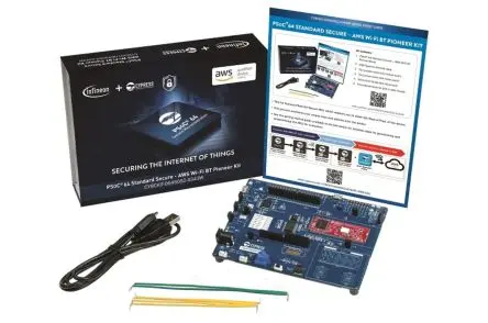 Produktfoto 1 von Infineon PSoC 64 AWS Wi-Fi BT Pionier-Kit