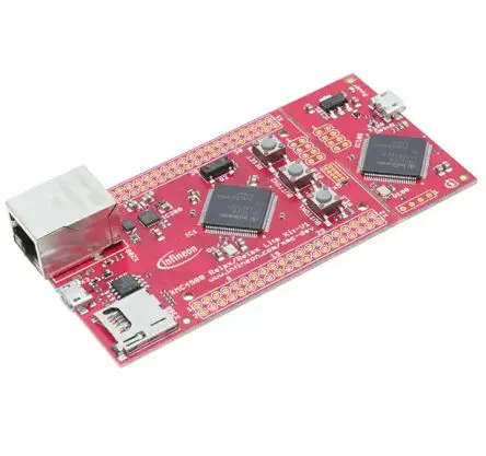 Produktfoto 1 von Infineon XMC4500 Relax Kit Evaluierungsplatine, Evaluierungsplatine Entwicklungstool Microcontroller ARM Cortex M4F