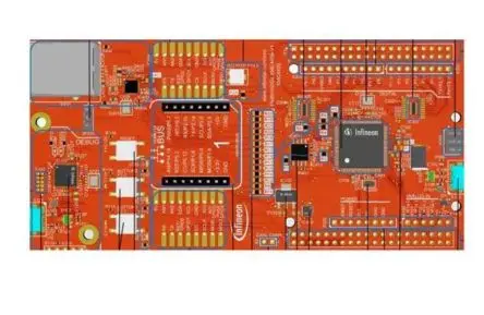 Produktfoto 1 von Infineon XMC4400 Platform2Go Evaluierungsplatine, Evaluierungsplatine Entwicklungstool Microcontroller ARM Cortex M4