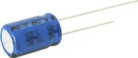 Vishay 172 RLX Durchsteckmontage Kondensator 3300 μF Radiale Anschlussfahnen ±20 % / 35V dc, Ø 18 mm x 31 mm, 105 °C