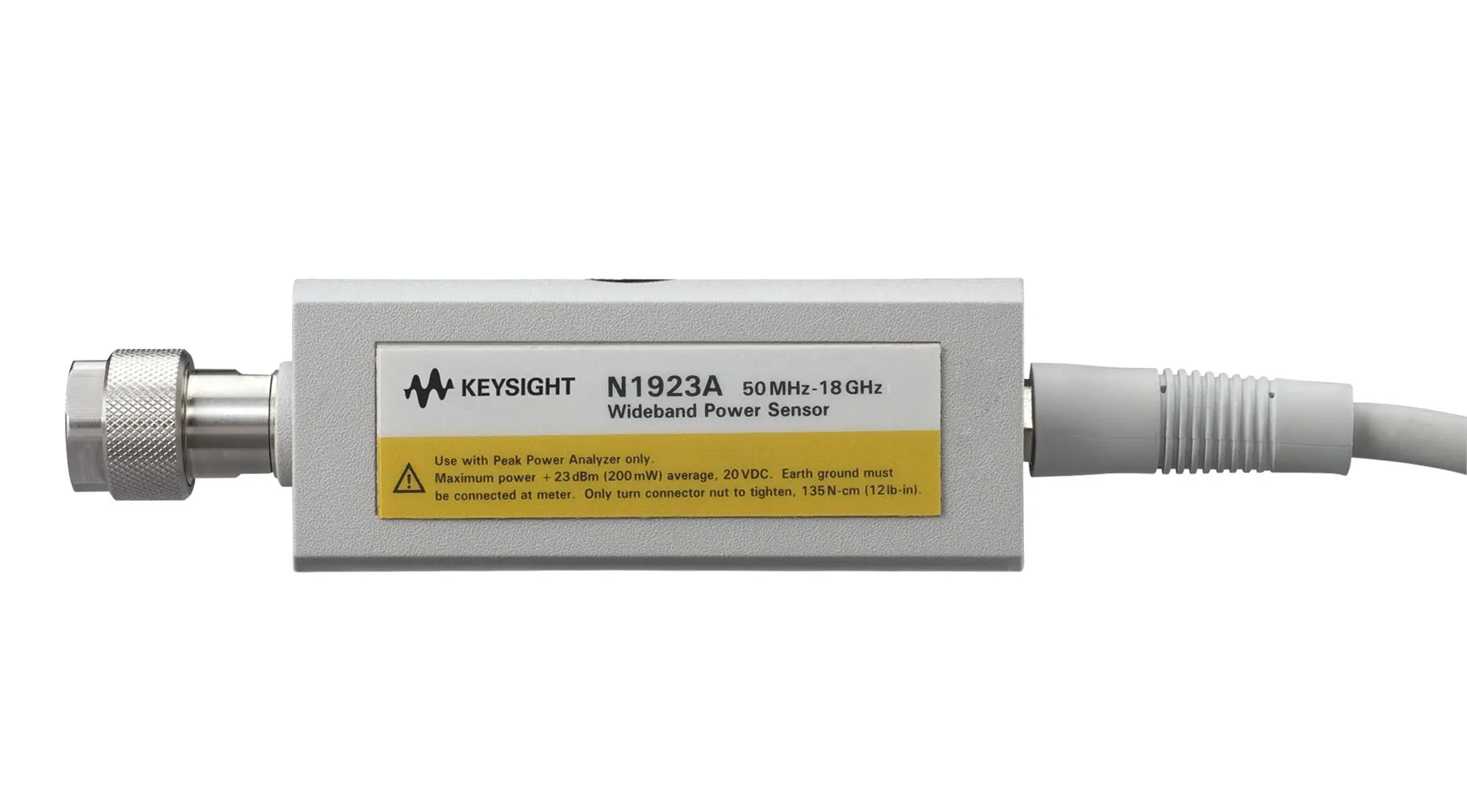 Produktfoto 1 von Keysight Technologies N19 HF-Leistungssensor 50 MHz 18 GHz max. Typ N 0.2 dB