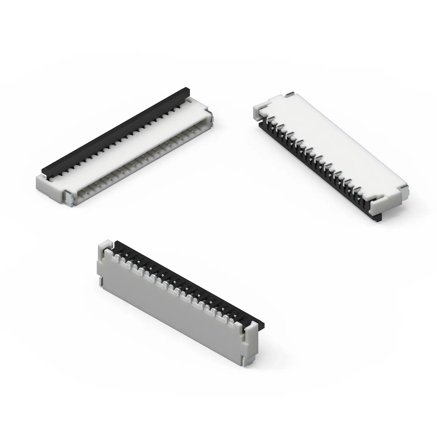 Produktfoto 1 von Wurth Elektronik WR-FPC, SMD Horizontal FPC-Steckverbinder, 2-polig, Raster 1 mm