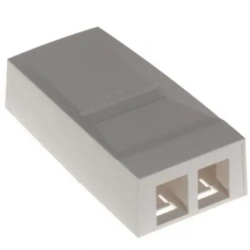 Produktfoto 1 von Molex Premise Networks Synergy Schraubanschlussklemme UTP Aufputzdose, 2 x Seitenfläche