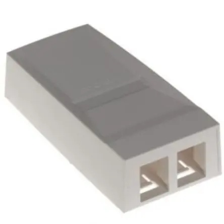 Produktfoto 1 von Molex CES Synergy Schraubanschlussklemme UTP Aufputzdose, 2 x Seitenfläche