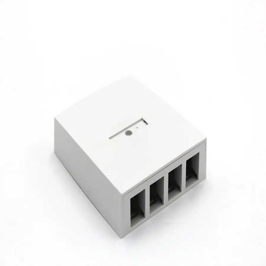 Produktfoto 1 von Molex Premise Networks Synergy Schraubanschlussklemme UTP Aufputzdose, 4 x Seitenfläche