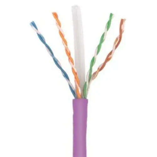 Produktfoto 1 von Molex Premise Networks Kat. 6 Ethernet-Kabel, 500 m, Violett U/UTP, Aussen ø 6.2 mm Außen-ø