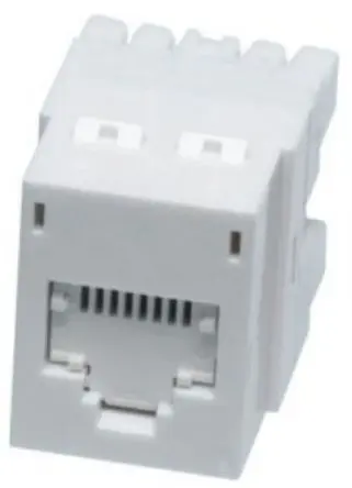 Molex CES PowerCat 6 Buchse Kat. 6 Ethernet-Steckverbinder, 1-Port 1-polig Einrastmontage